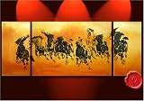 Modern Abstract Art 8 Blessing Horses Oil Painting 337