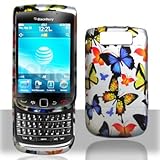 Premium - Blackberry 9800/Torch Butterfly Cover - Faceplate - Case - Snap O ....