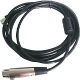 Nady UIC-10 10-Inch USB to Female XLR Cable