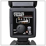 Yongnuo YN-467 Flash Speedlite Dedicated E-TTL for Canon DSLR Cameras
