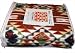 Southwest Spice 60 x 80 Inch Premium Polar Fleece Blanket by Pacific Blanket