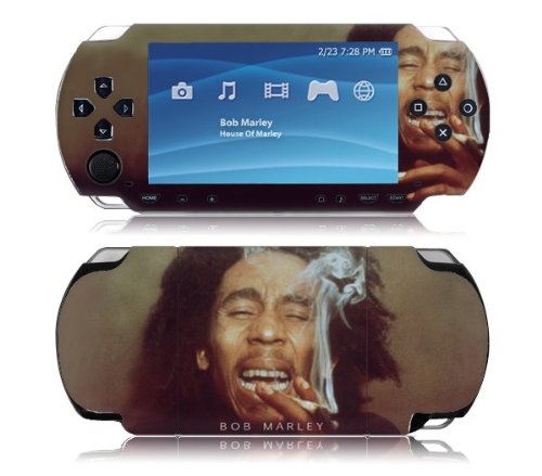 MusicSkins MS-BOB100179 Sony PSP- Bob Marley- Smoke Skin