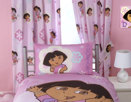 Dora Totally Adorable 72 Curtains
