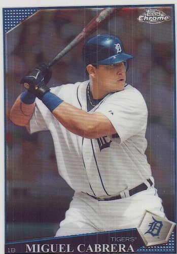 2009 Topps Chrome #91 Miguel Cabrera - Detroit Tigers (Baseball Cards)