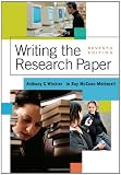 Writing the Research Paper: A Handbook