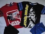 Star Wars Shortie Pyjamas 3 4 5 6 8 Years