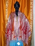 Clearance Sale ! Designer Pink Silk Pashmina Jamavar Reversible Shawl Throw Wrap