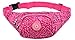 Zerd Women Fashionable Floral Printed Outdoor Hiking Waist Pack Fanny Pack Chest Pack