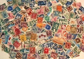 50 Pieces Worldwide Collectible Stamp Collection