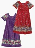 Border Print Dress - Sizes: XL - 4X