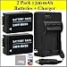 Panasonic Lumix DMC-FZ150 Digital Camera Battery and Battery Charger Kit - Includes Qty 2 DMW-BMB9 Batteries + AC/DC Battery Charger + LCD Screen Protectors + Micro Fiber Cleaning Cloth
