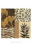 Sophisticated Safari II By Nancy Slocum. ART PRINT Size: 13 x 19 Inches