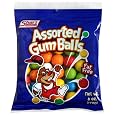 Shari Assorted Gumballs, 4.5-Oz Bags (Pack of 12)