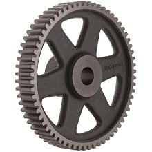 Boston Gear Spur Gear, 14.5 Pressure Angle, Cast Iron, Inch, 8 Pitch