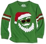 Wes and Willy Boys 8-20 Cool Claus Tee