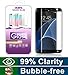 Galaxy S7 Edge Screen Protector,(Full Screen Coverage) Ultra Tempered Glass Anti-Scratch Shield Max Clarity Touch Accuracy Screen Protector by StarryBay (s7 Edge-Black)