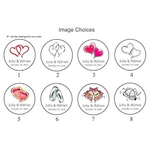 Hershey Kiss Favor Labels