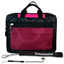 Kroo Magenda Pink Seal Case For Samsung N120 12GW Netbook + Determination Hand Strap