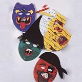 Halloween Masks Craft Kit (Makes 24)