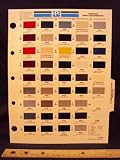 1993 93 NISSAN IMPORT Altima, Pathfinder, Maxima, 240 SX, NX Coupe, 300 ZX, Quest, Truck, & Sentra Paint Colors Chip Page