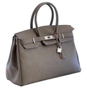 0 : Designer Inspired Purses Tote Large Handbag *Pewter : Diaper Tote Bags : Baby