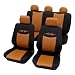 Produkt-Bild: Cartrend 79-3420-03 Sitzbezug Komplett-Set "Tattoo", orange, mit Dokunaht, Seitenairbag geeignet
