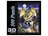 W & L 44304 - Puzzle 500T 3-D Drachen