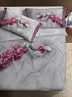 Ipersan Juego De Funda Nórdica (Gris/Rosa)