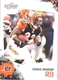 Cedric Benson - Cincinnati Bengals - 2010 Score Football Card - NFL Trading Card in Screwdown Case