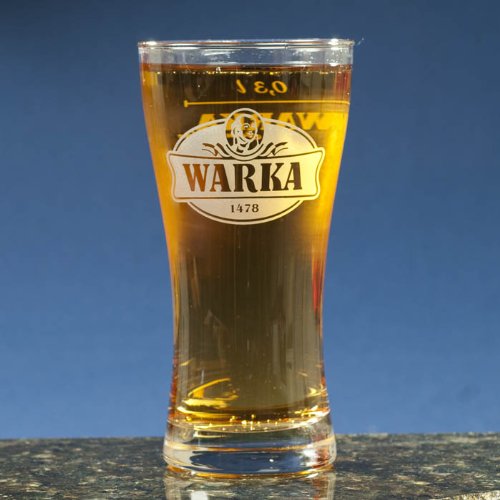 Beer Glasses - WARKA Brewery 10oz, set of 12