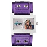 Disney Hannah Montana Purple Leather Watch #HM1009