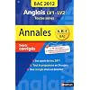 Anglais LV1-LV2 Tle toutes s�ries : Sujets corrig�s
