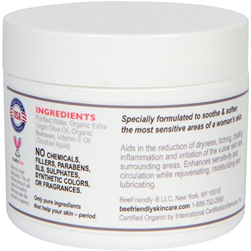Organic Vaginal Health Moisturizer & Personal Lubricant By BeeFriendly