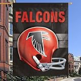 NFL Atlanta Falcons 27" x 37" Throwback Helmet Vertical Banner
