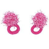 pompom pony holders(br pink one size)