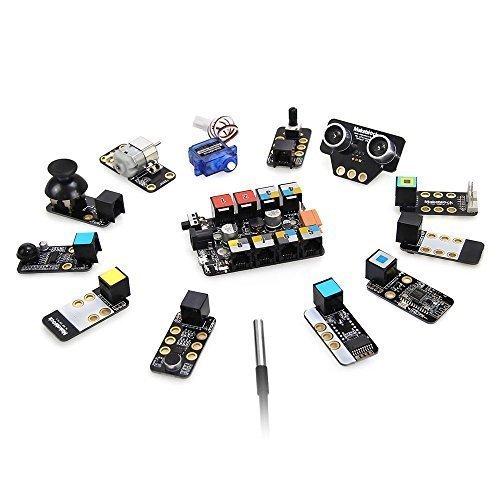 Makeblock Inventor Kit Robot Arduino Module Kit (Include 12 Electronic Modules) for DIY Maker
