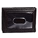 Dockers Men's Genuine Leather Money Clip Slim Billfold Bifold Wallet