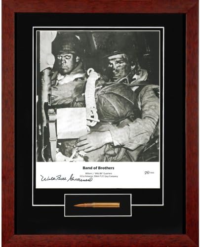 Century Concept Band of Brothers Framed Photograph Signed by Wild Bill Guarnere