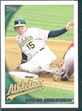 2010 Topps Baseball Card # 449 Ryan Sweeney - Oakland Athletics - MLB Trading Card in Protective Screwdown Case!
