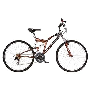 Mantis Ghost Men's 26- Inch Bike, Black/Bronze