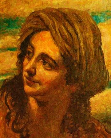 Custom Order #SF-BVL, Oil on Canvas, Custom Painting of The Person You Love, For 1 Person of Customer's Choice, Style: Expressionism, with Signature Text 