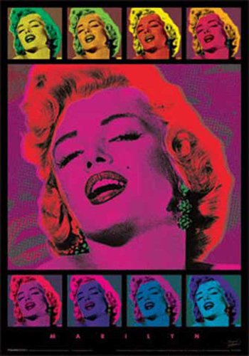 Empire 377869 Marilyn Monroe - Pop Art Spectrum Schauspielerin Film - 3D Poster 47 x 67 cm