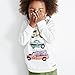 Soda Park Boys Long Sleeve Solid Cotton Cute Car Graphic T Shirt