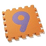 10 Piece Puzzle Mat Numbers Foam Play Mat