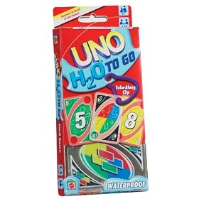 Uno H2O To Go Card Game by Mattel