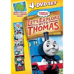 Thomas & Friends: Let's Explore With Thomas 4 Pack - DVD