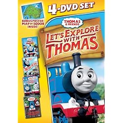 Thomas & Friends: Let's Explore With Thomas 4 Pack - DVD