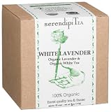 SerendipiTea White Lavender, Organic Lavender & Organic White Tea, 2-Ounce Boxes (Pack of 2)