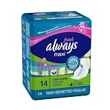 Cheap Deals on  Always Maxi Pads - Long/Super with Wings, Fresh, 14-count Packages (Pack of 6)