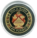 On Fire Poker Card Guard